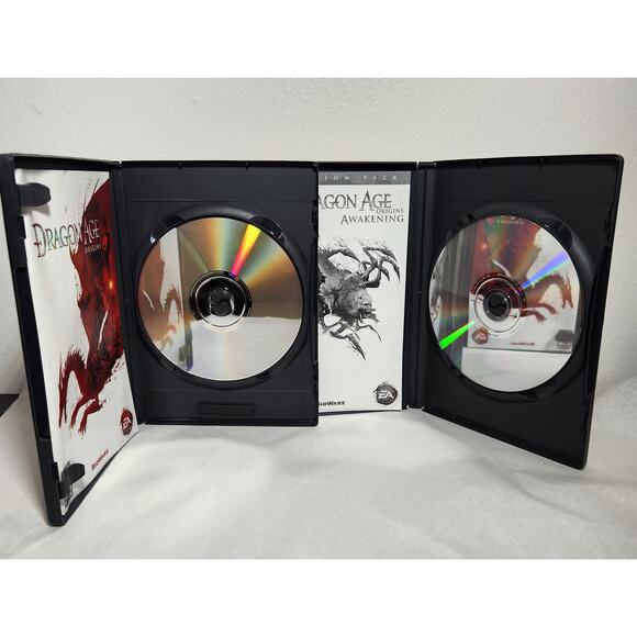 Dragon Age Origins & Awakening Expansion Pack PC DVD ROM BioWare EA, 2009,2010 - Picture 4 of 4